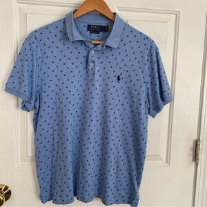 Polo by Ralph Lauren Men's Blue Polo Shirt